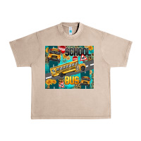 French Oak school bus Urban Heavy Tee - texasbilliewilder
