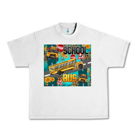 Lunar Rock school bus Urban Heavy Tee - texasbilliewilder
