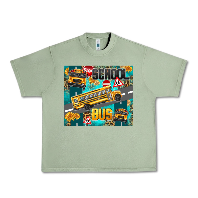 School Bus Urban Heavy Tee by texasbilliewilder | Teevron