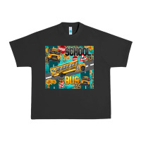 Pigment Black school bus Urban Heavy Tee - texasbilliewilder