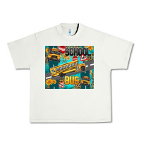 Pistachio school bus Urban Heavy Tee - texasbilliewilder