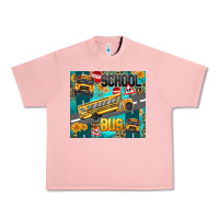 Salmon school bus Urban Heavy Tee - texasbilliewilder