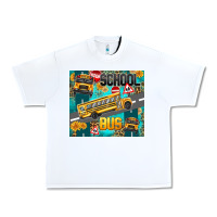 White school bus Urban Heavy Tee - texasbilliewilder