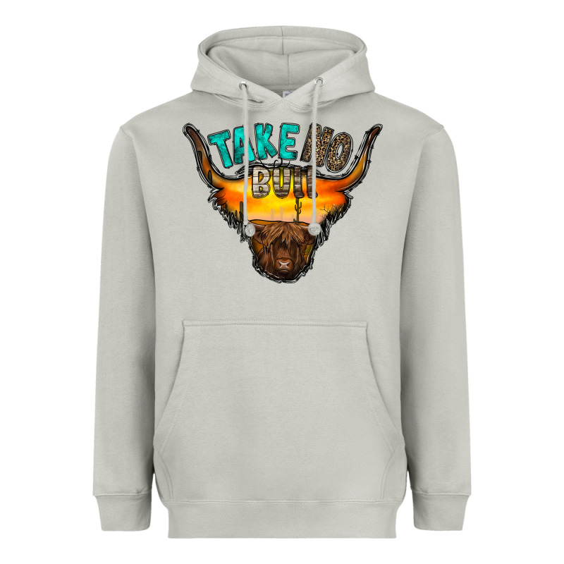 Take No Bull Heavyweight Hoodie by RacoonDesign | Teevron