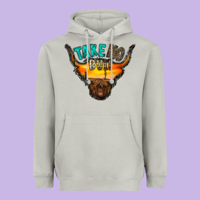 Take No Bull Heavyweight Hoodie Designed By Racoondesign