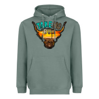 Sage take no bull Heavyweight Hoodie - RacoonDesign