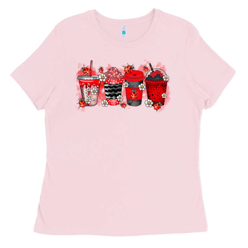 Lady Bug Drink Ladies Tee by RacoonDesign | Teevron