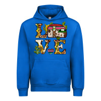 Cobalt love caravan Urban Hoodie - BarkalooDesign