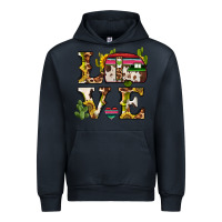 Navy love caravan Urban Hoodie - BarkalooDesign