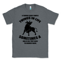 Charcoal Heather Taurus Horoscope Classic Tee - Bettercallsaul