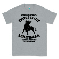 Heather Grey Taurus Horoscope Classic Tee - Bettercallsaul