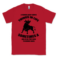 Red Taurus Horoscope Classic Tee - Bettercallsaul