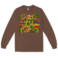 Chestnut st patricks day horseshoe shamrock rainbow gold Long Sleeve Tee - RanaPortraitStore