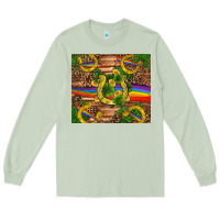 Matcha st patricks day horseshoe shamrock rainbow gold Long Sleeve Tee - RanaPortraitStore
