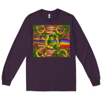 Plum st patricks day horseshoe shamrock rainbow gold Long Sleeve Tee - RanaPortraitStore