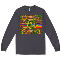 Smoke st patricks day horseshoe shamrock rainbow gold Long Sleeve Tee - RanaPortraitStore