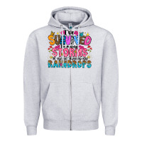 Ive Survived Too Many Storms To Be Thered By Raind Zipper Hoodie | Teevron