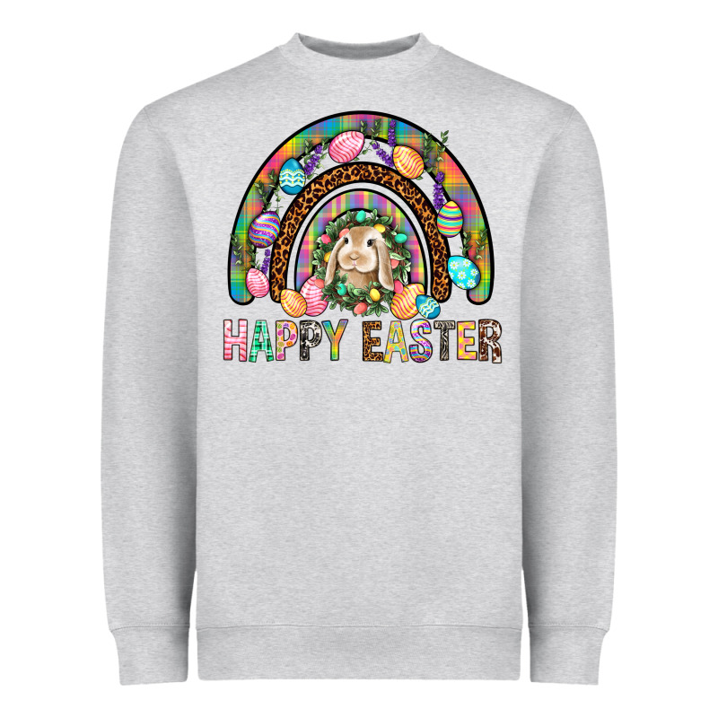 Happy Easter Rainbow Heavyweight Sweatshirt by BundleAndBundleShop | Teevron
