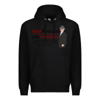 Black ned ryerson life insurance. groundhog day Premium Hoodie - lanVoArt