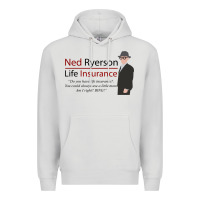 Dove Grey ned ryerson life insurance. groundhog day Premium Hoodie - lanVoArt