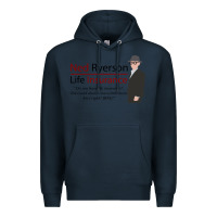 Navy ned ryerson life insurance. groundhog day Premium Hoodie - lanVoArt