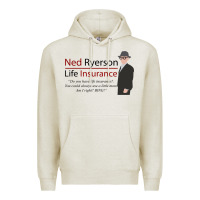 Oatmeal Heather ned ryerson life insurance. groundhog day Premium Hoodie - lanVoArt