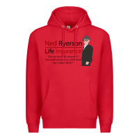 Red ned ryerson life insurance. groundhog day Premium Hoodie - lanVoArt