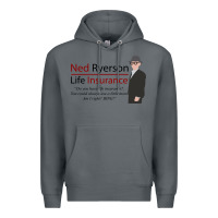 Rock ned ryerson life insurance. groundhog day Premium Hoodie - lanVoArt
