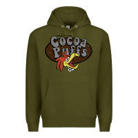 Army Green cuckoo for cocoa puffs Premium Hoodie - lanVoArt