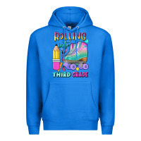 True Royal rolling into third grade Premium Hoodie - BundleAndBundleShop