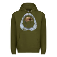 Army Green here's to swimmin' with bow legged women. Premium Hoodie - lanVoArt
