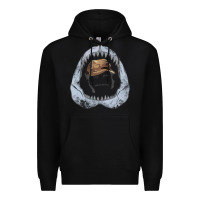 Black here's to swimmin' with bow legged women. Premium Hoodie - lanVoArt