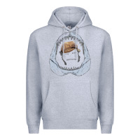 Heather Grey here's to swimmin' with bow legged women. Premium Hoodie - lanVoArt
