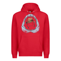 Red here's to swimmin' with bow legged women. Premium Hoodie - lanVoArt