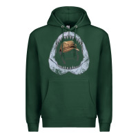 Sports Green here's to swimmin' with bow legged women. Premium Hoodie - lanVoArt