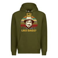 Army Green vintage the snatch d'ya like dags shirt  perfect gift for you and frie Premium Hoodie - lanVoArt