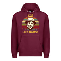 Burgundy vintage the snatch d'ya like dags shirt  perfect gift for you and frie Premium Hoodie - lanVoArt
