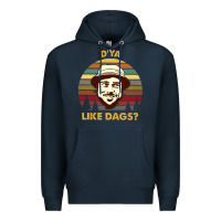 Navy vintage the snatch d'ya like dags shirt  perfect gift for you and frie Premium Hoodie - lanVoArt