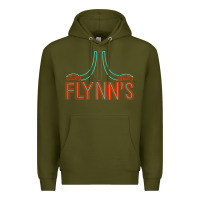 Army Green flynns place   tron   1980s Premium Hoodie - lanVoArt