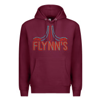 Burgundy flynns place   tron   1980s Premium Hoodie - lanVoArt