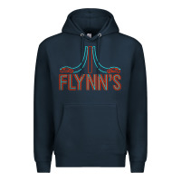 Navy flynns place   tron   1980s Premium Hoodie - lanVoArt