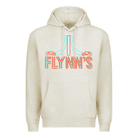 Oatmeal Heather flynns place   tron   1980s Premium Hoodie - lanVoArt