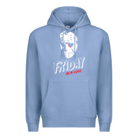 Colony Blue friday the 13th friday i'm in love vintage style horror halloween t sh Premium Hoodie - lanVoArt