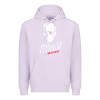 Lilac friday the 13th friday i'm in love vintage style horror halloween t sh Premium Hoodie - lanVoArt