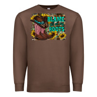 Chestnut blame all on my roots Premium Sweatshirt - RacoonDesign