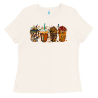 Bone leopard and cowhide drink Ladies Tee - RacoonDesign