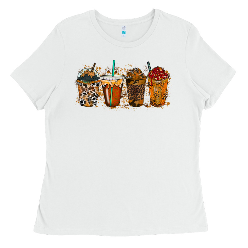 Leopard And Cowhide Drink Ladies Tee by RacoonDesign | Teevron