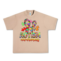 Burro Autism Awareness Urban Heavy Tee - NancyCooperArtShop