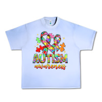 Grape Ice Autism Awareness Urban Heavy Tee - NancyCooperArtShop