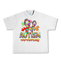Lunar Rock Autism Awareness Urban Heavy Tee - NancyCooperArtShop